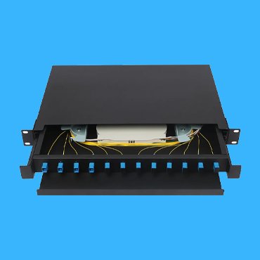 1U 12-port patch panel