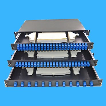 3U 84-port patch panel