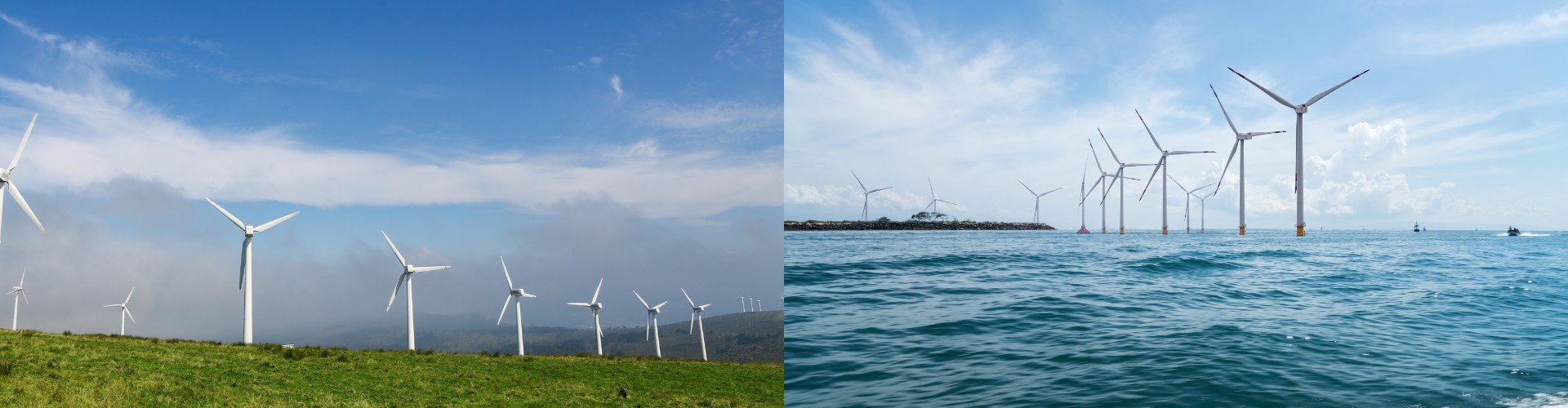 Onshore & Offshore Wind Farms-