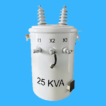 25 KVA pole mounted transformer